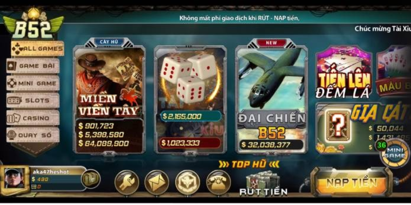 So sánh B52 game bài đổi thưởng với các cổng game khác.