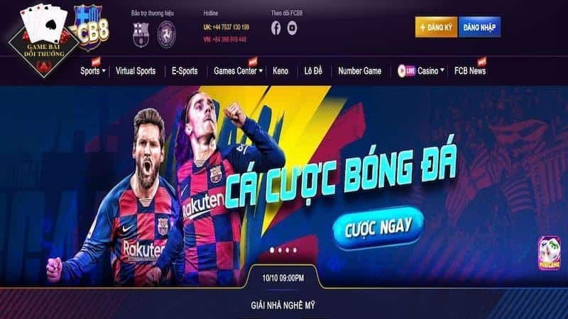 Lưu ý khi đăng ký FCB8