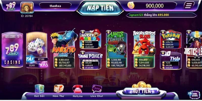 Điểm mạnh của 789club - game đánh bài đổi thưởng tiền thật