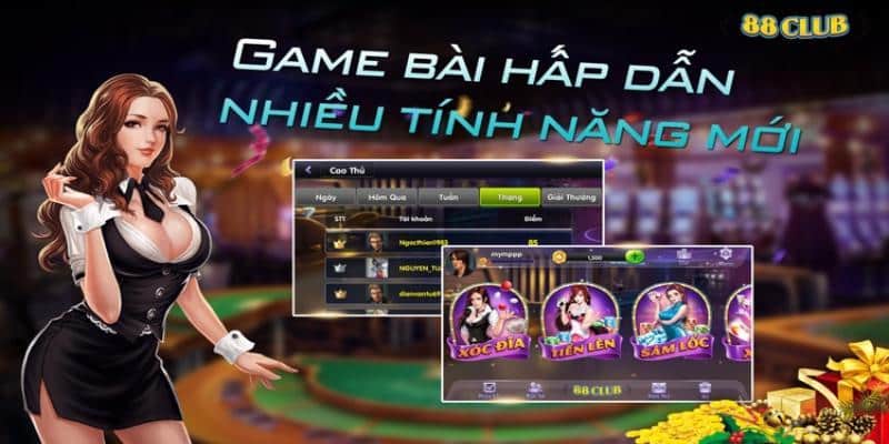 Giới thiệu cổng game bài 88 club đổi thưởng uy tín